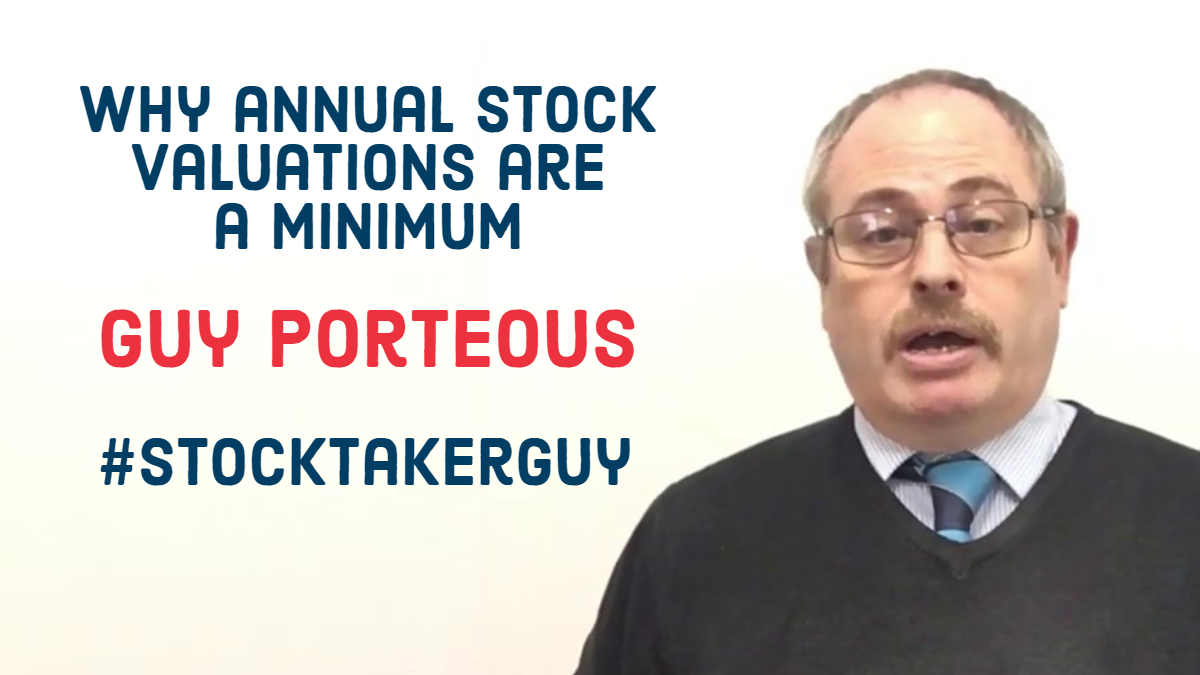 Why annual stock valuations are a minimum