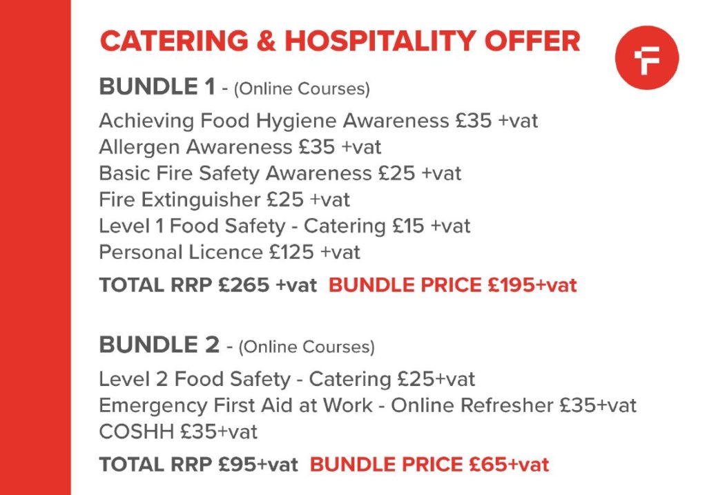 On-Line Training For The Catering & Hospitality Sector