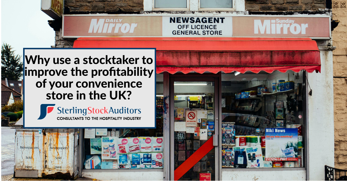 Why use a stocktaker to improve the profitability of your convenience store in the UK?